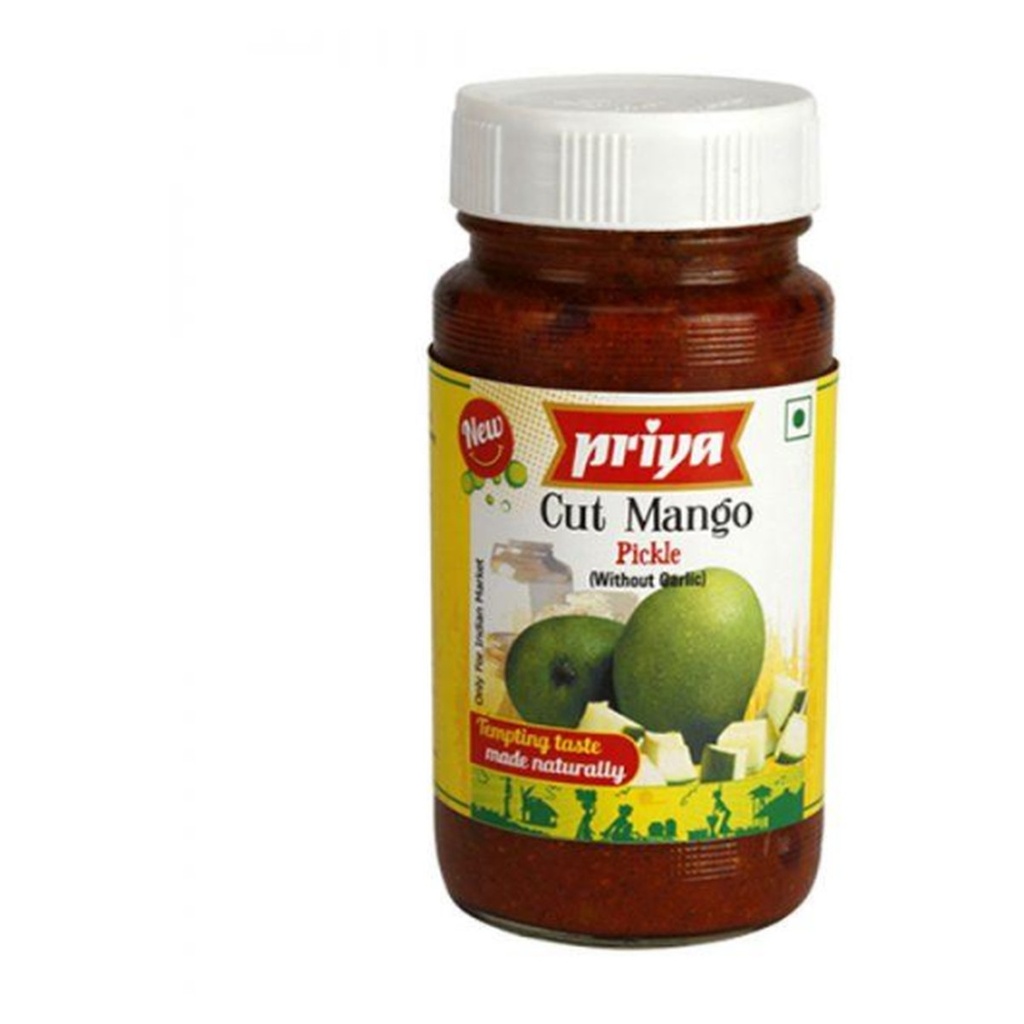 [PKCH012] Cut Mango in Oil - Priya - 300g
