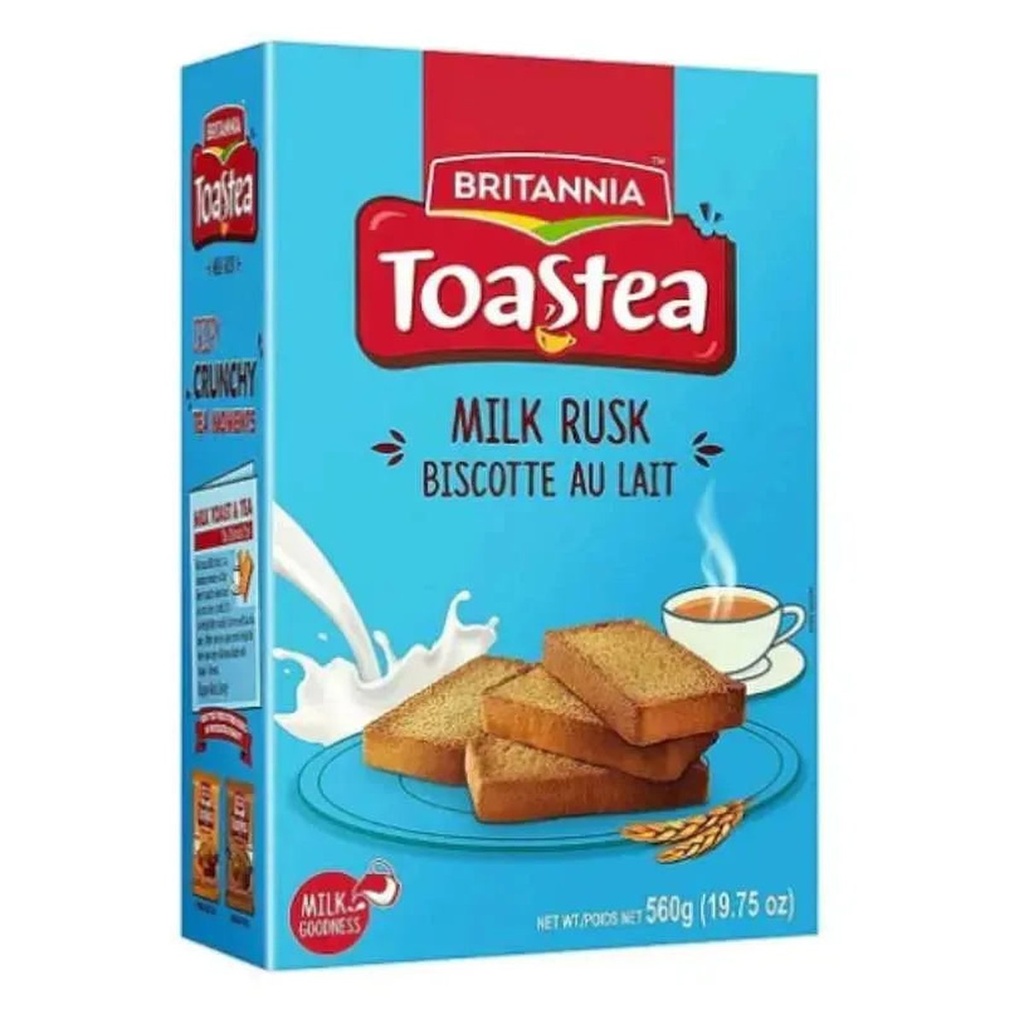 Milk Rusk Toastea - Britannia - 560g