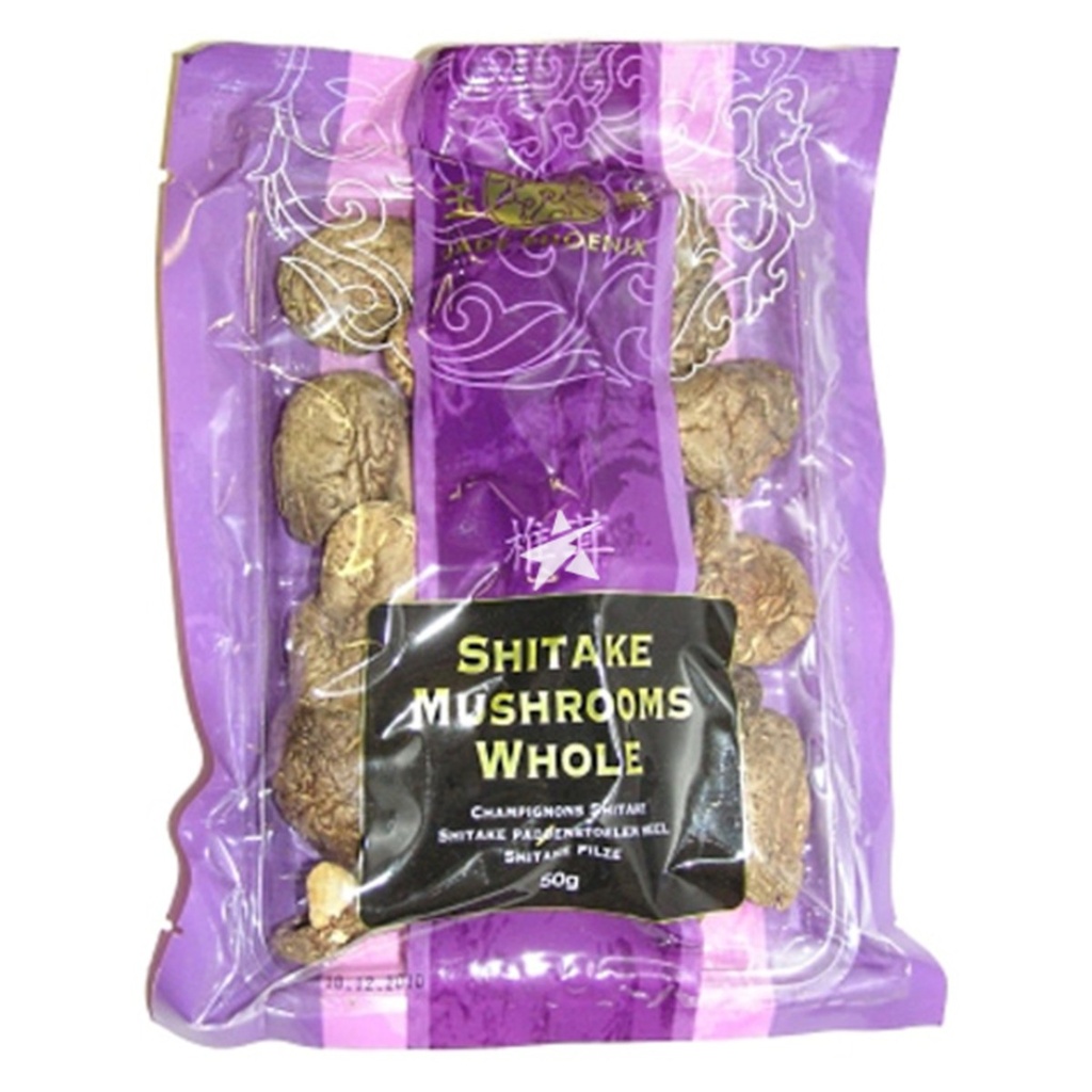 Shitake Mushrooms Whole - Jade Phoenix - 50g