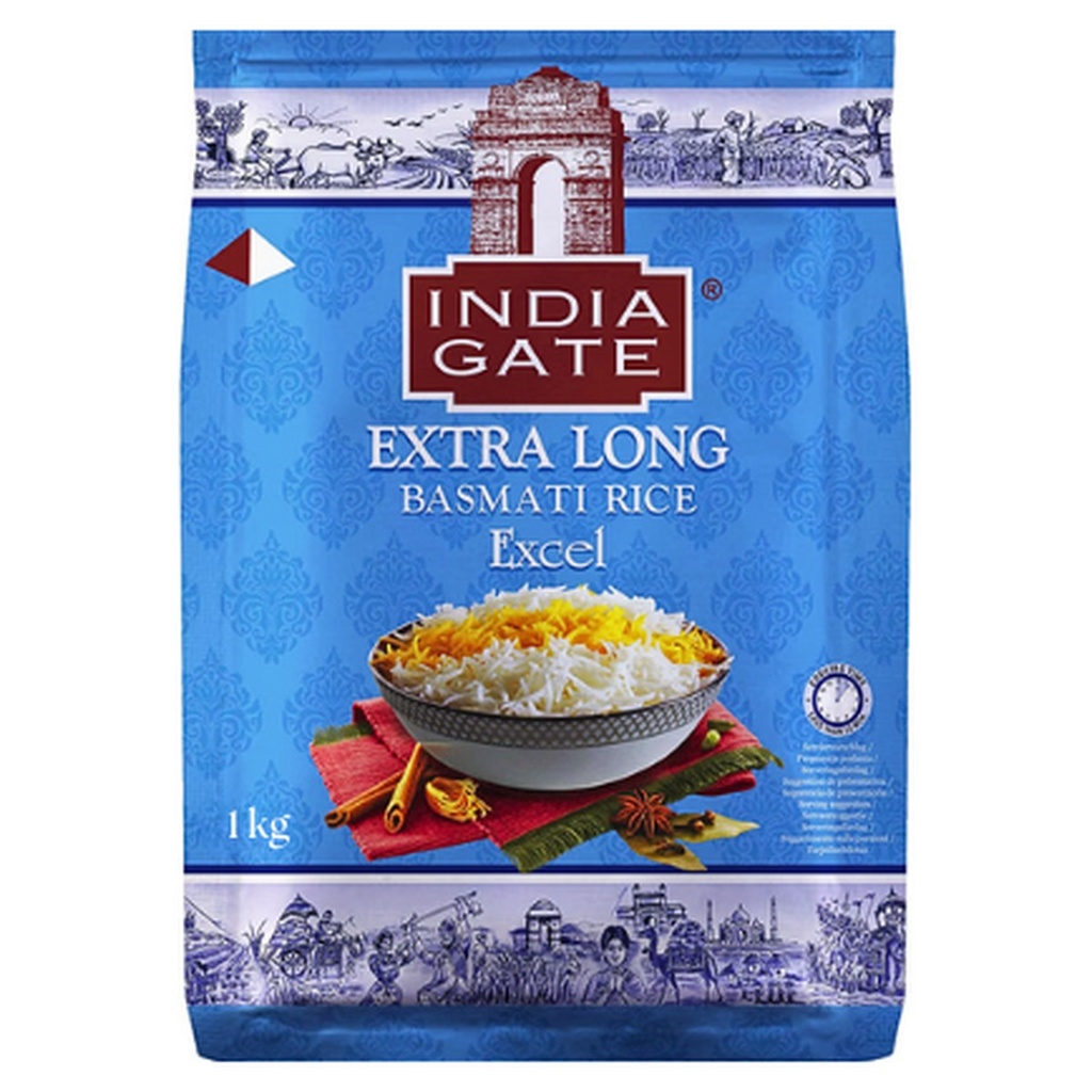 [RICE00123] Extra Long Basmati Rice - India Gate - 1kg