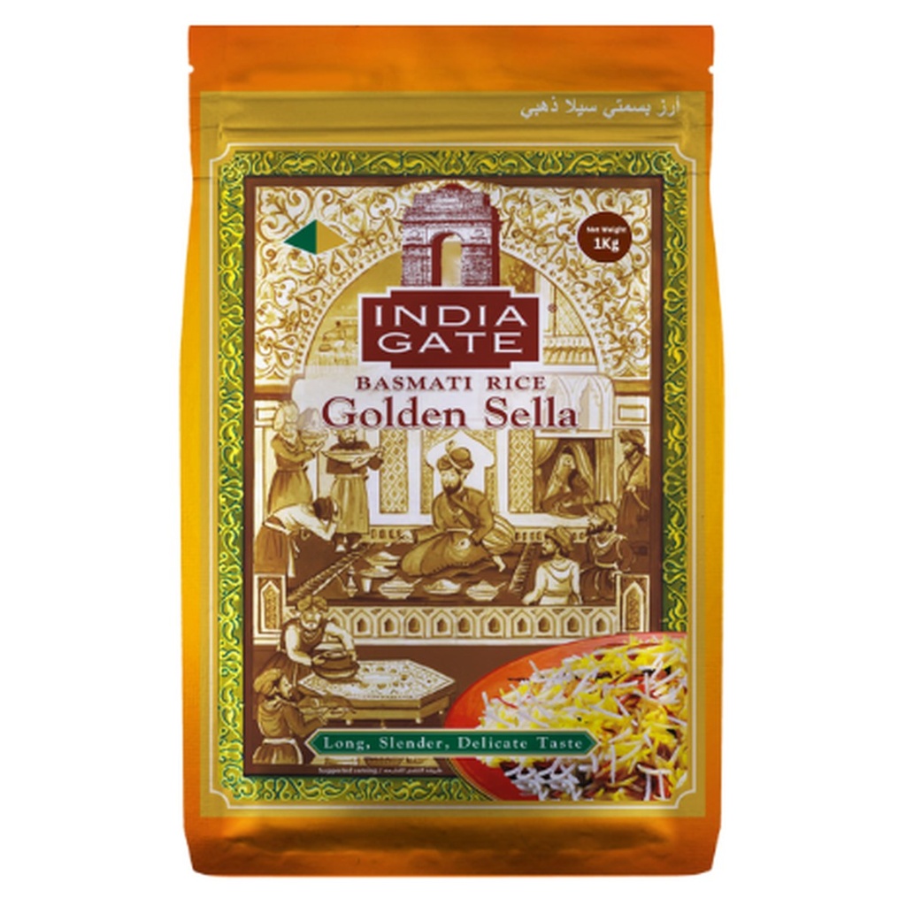 Golden Sella Basmati - India Gate - 1kg