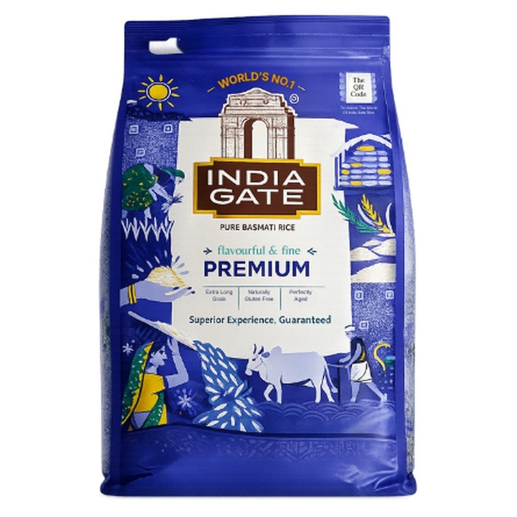 Premium Basmati Rice - India Gate - 5kg