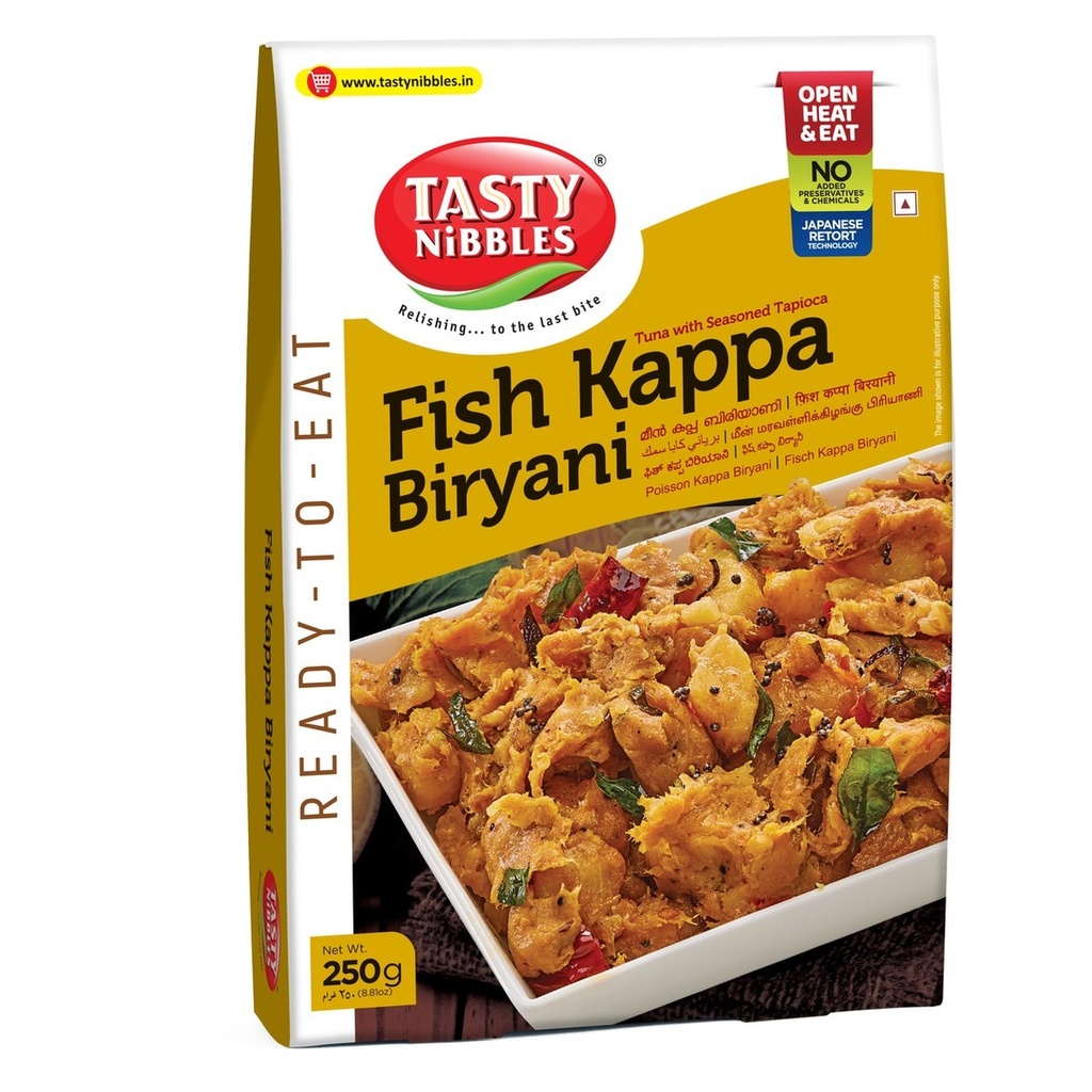 RTE Fish Kappa Briyani - Tasty Nibbles - 250g