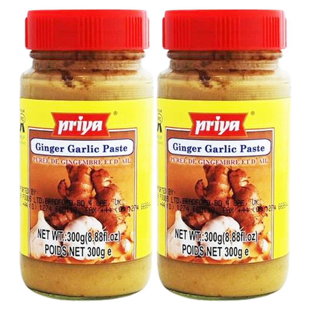 Ginger Garlic Paste - Priya - 300g