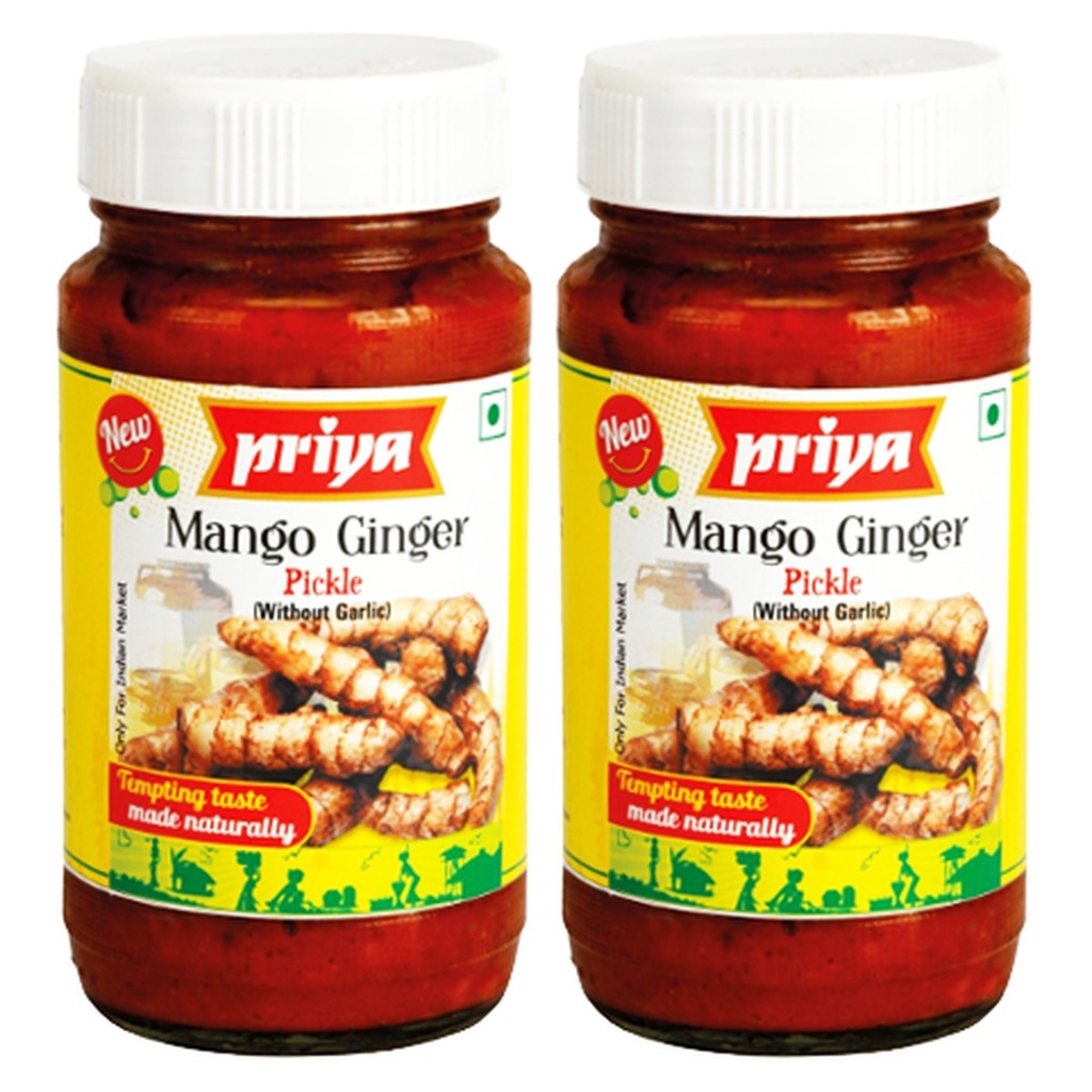Mango Ginger Pickle in Oil - Priya - 300g
