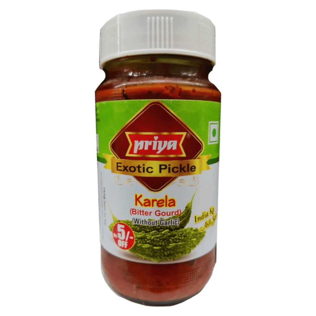 Pickled Bitter Gourd (Karela) - Priya - 300g