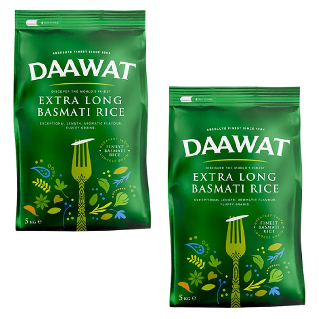Extra Long Basmati Rice - Daawat - 5kg
