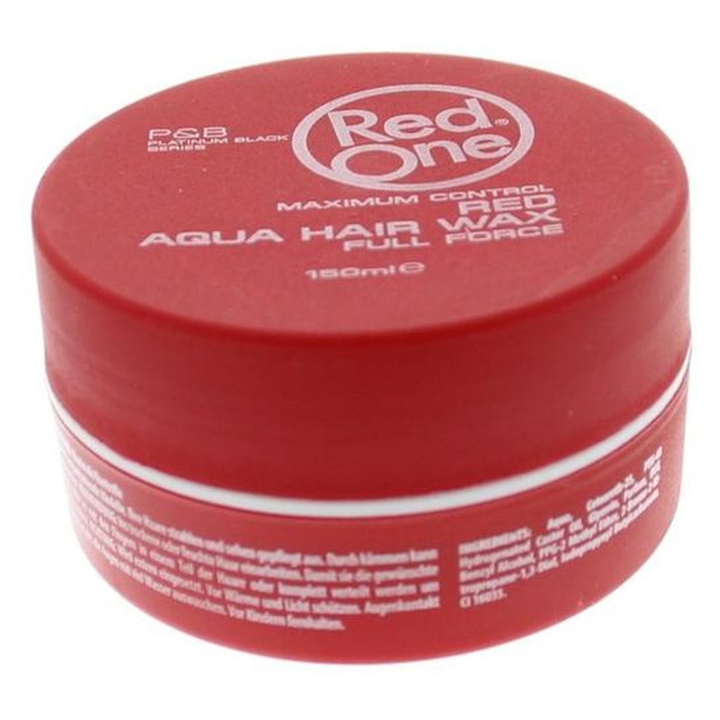 Red One Red Aqua Hair Wax 150ml