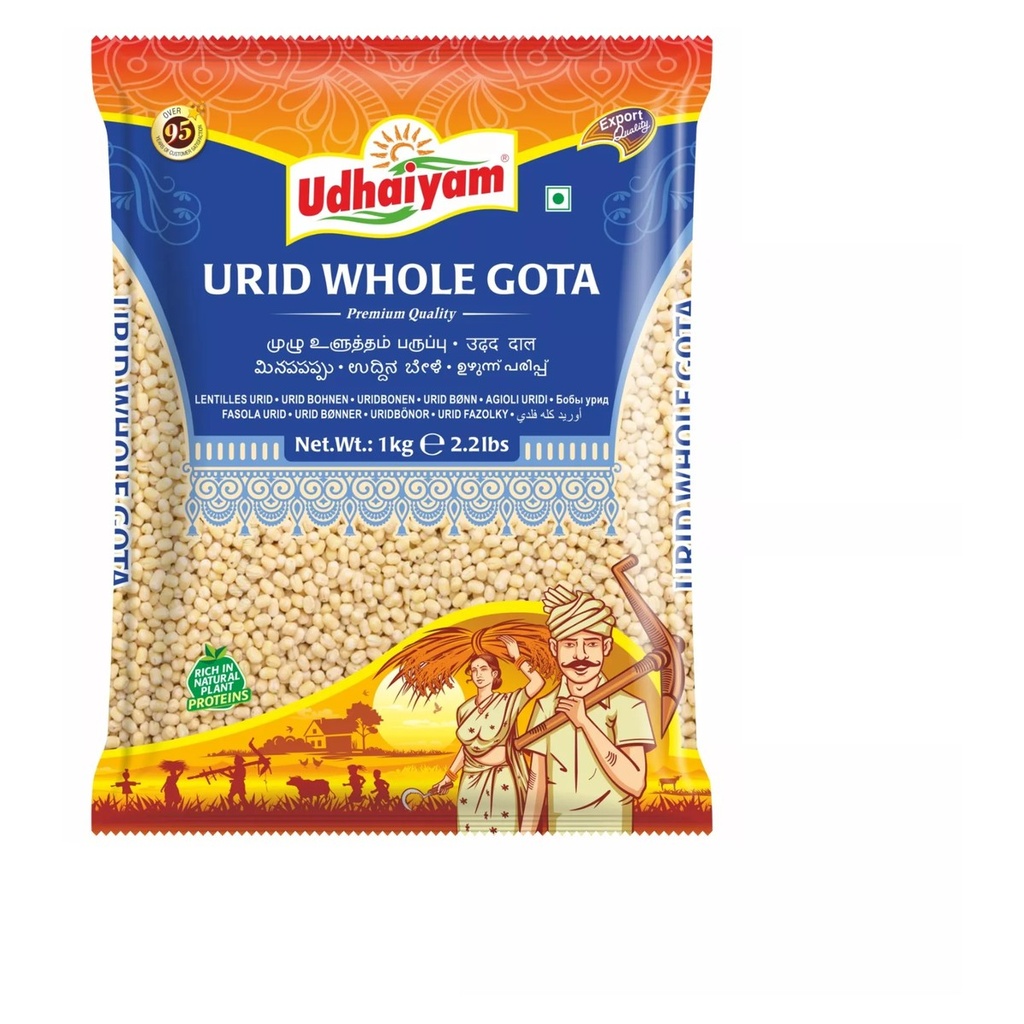 Urid Whole (Ghota) - Grand Foods - 1kg