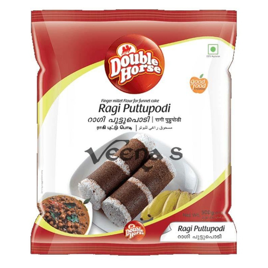 Ragi Puttupodi - Double Horse- 500g