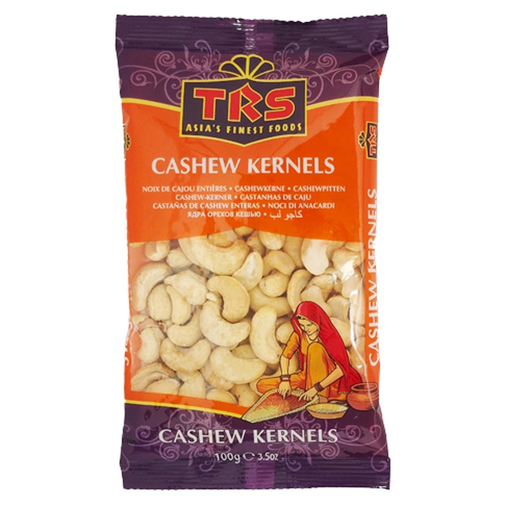 Cashew Kernels - TRS - 100g