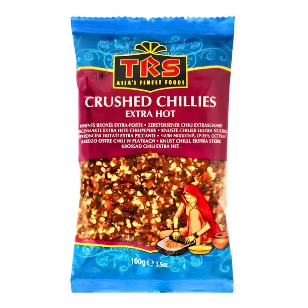 Crushed Chillies Extra Hot - TRS -  100g
