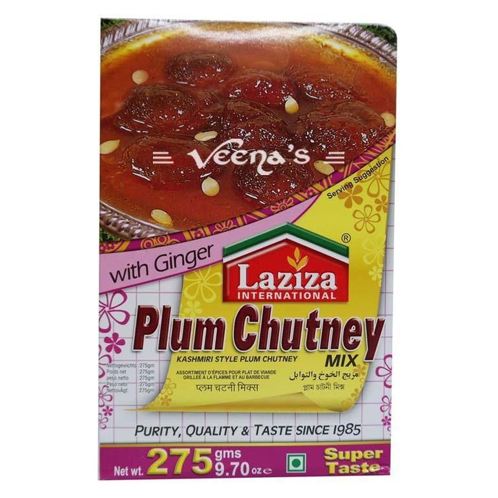 Plum Chutney Mix  - Laziza - 275 g