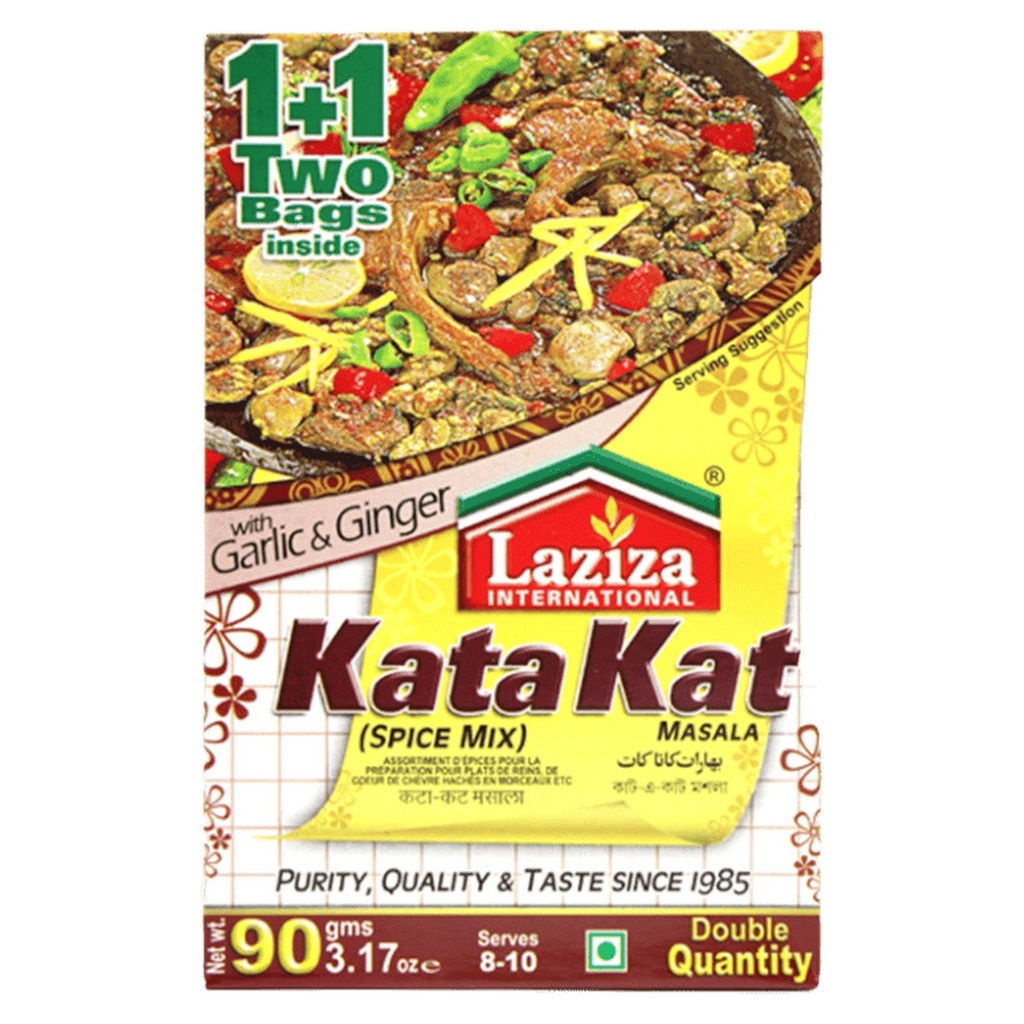 Kata Kat Recipe & Seasoning Mix Masala - Laziza - 90g