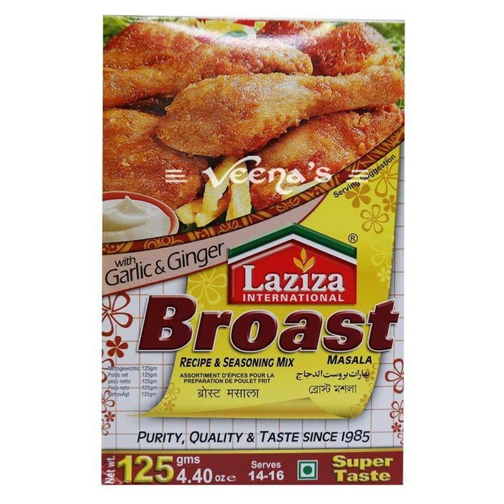 Broast Masala with Ginger & Garlic - Laziza - 125g