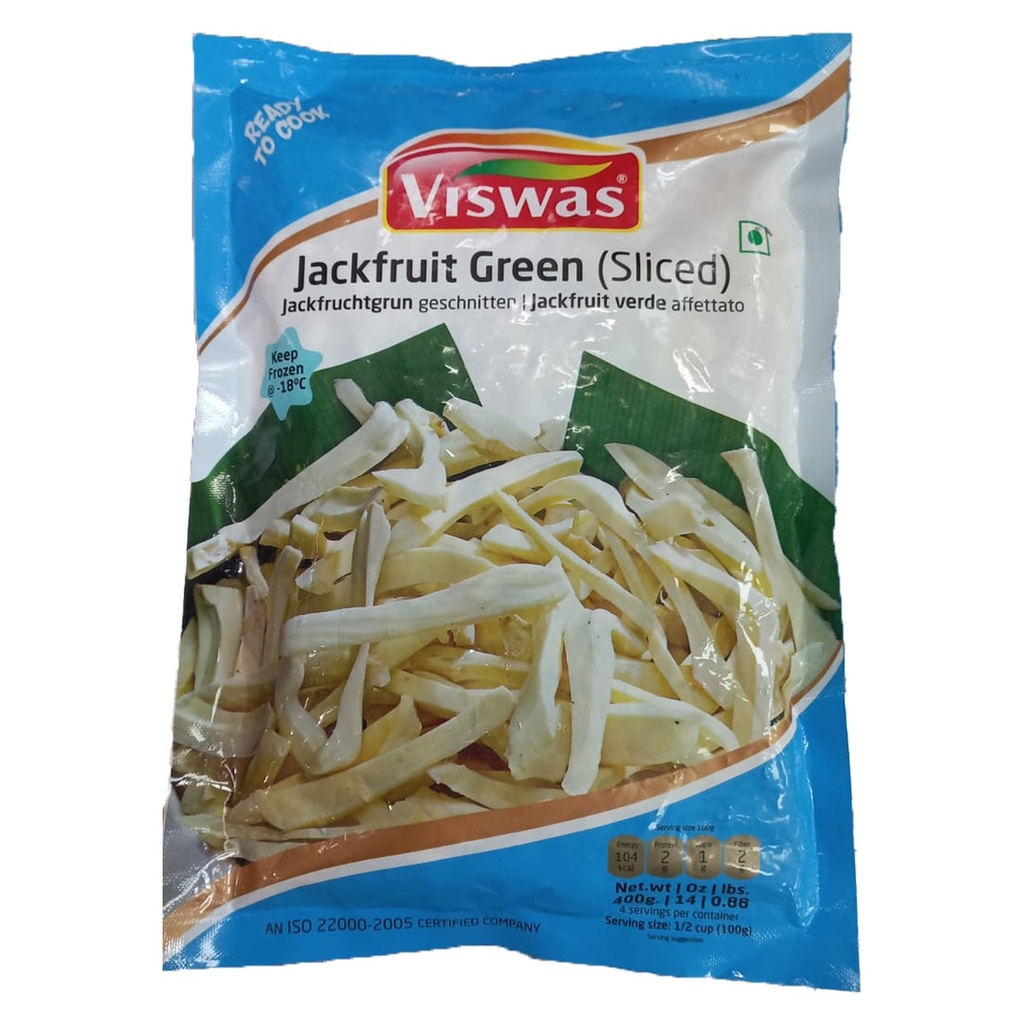 Jackfruit Green Sliced - Viswas - 400g