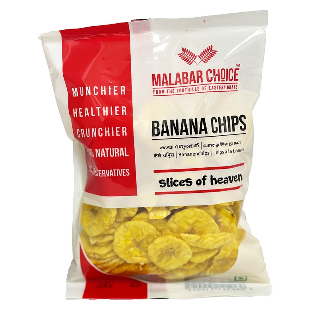 Banana Chips Ripe - Malabar Choice - 150g