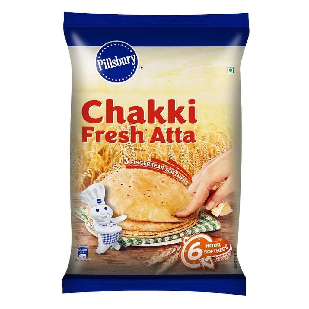 [FLORLU033] Chakki Fresh Atta - Ajmi - 5kg