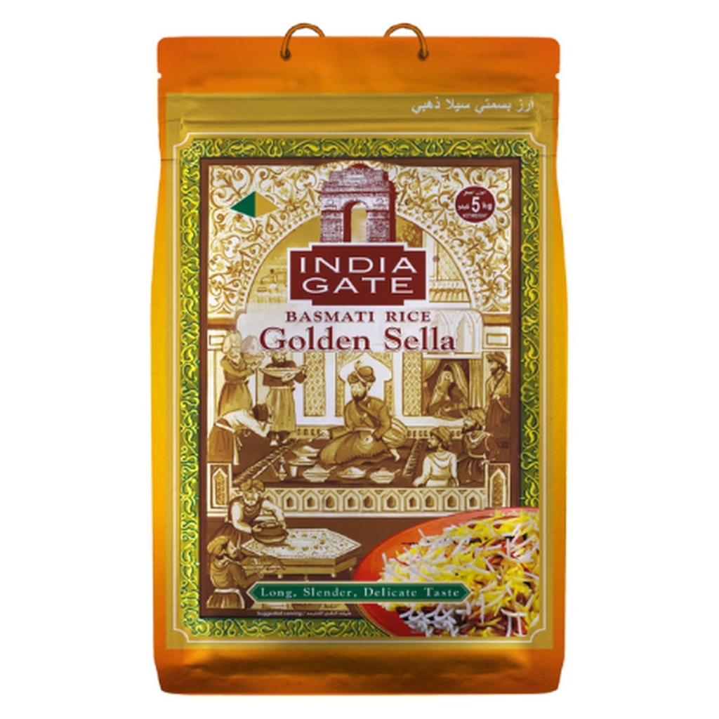 [RICELU027] Golden Sella Basmati - India Gate - 5kg
