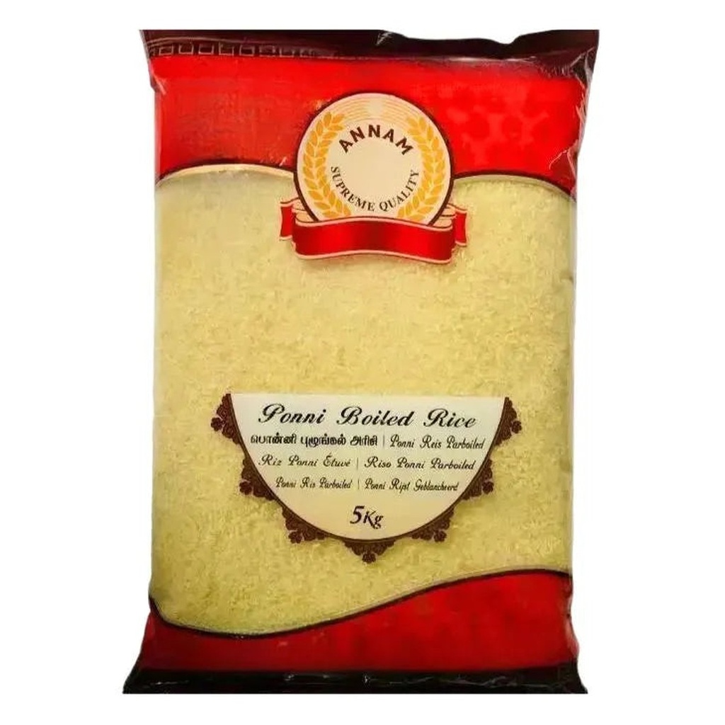 [RICELU052] Ponni Boiled Rice - Annam - 5kg