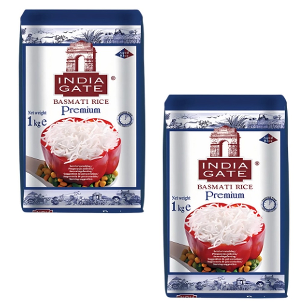 [RICE00055] Premium Basmati - India Gate - 1kg